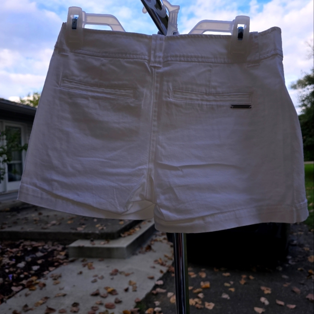 New York & Company white dress shorts